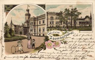 1899 Zsombolya with Csekonics palace