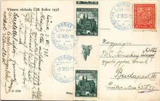 1938 Kassa, Kosice; Vystava Vychodu CSR / Kelet-Csehszlovákia Kiállítás / East-Czechoslovakian Exhib...