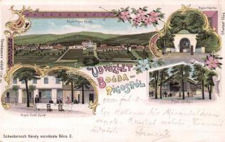 Bogda-Rigós litho with restaurant (Ek)