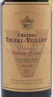 2002 Chateau Teleki Villány Cabernet Franc bontatlan palack vörösbor, szakszerűen tárolva, 0,75l,