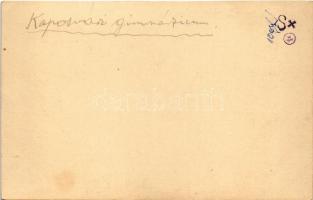 Kaposvár, Gimnázium. photo (non PC)