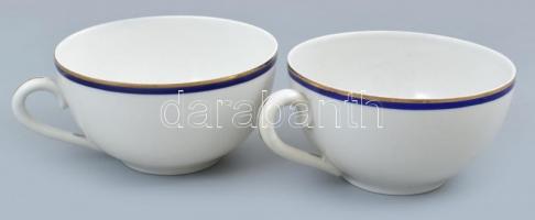 Zsolnay 4 személyes teás készlet, jelzett, 1940 körül