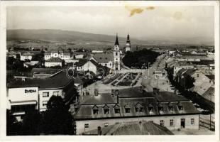 1939 Zólyom, Zvolen; Námestie / tér, üzletek / square, shops (fl)