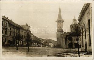 1934 Lőcse, Levoca; Hlavné námestie, Kat. kostol / Fő tér, Katolikus templom / main square, Catholic church