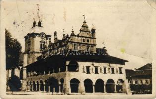 Lőcse, Levoca; Mestsky dom / Rathaus / Városháza / town hall (fl)