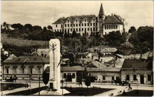 1958 Léva, Levice; szovjet emlékmű / monument (EK)