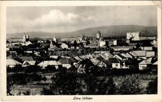 Léva, Levice; látkép / general view (EB)