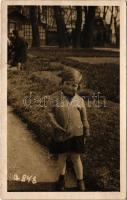 1927 Pöstyén, Piestany; kislány / girl. photo (EB)