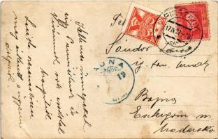 1927 Pöstyén, Piestany; kislány / girl. photo (EB)