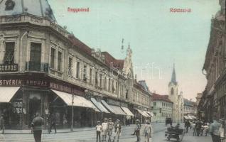 Nagyvárad with Weber brothers´ shop