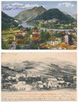 2 db régi képeslap: Bad Reichenhall, Nieder-Lindewiese / 2 pre-1945 postcards: Bad Reichenhall, Lipová-lázne