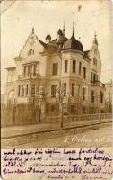 1915 Budapest XI. Gellérthegy, Orlay út 6. szám alatti villa (ma a Örmény Katolikus templom). Hatschek Emil, photo (r)
