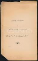 Szenes Fülöp és Kézdi-Kovács László műkiállítása. H.n., é.n. (1905-10 k.), Nagyvárad Nyomda- és Újságvállalat. 6 sztl o.. Katalógus. Kiadói papírborítóban, sérült, hiányos. Ritka!