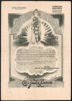 1941 Magyar Élet- és járadék biztosító biztosítási kötvény