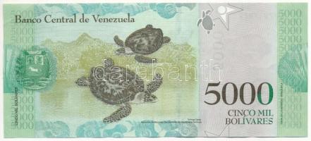 Venezuela 2017. 5000B T:III szép papír
Venezuela 2017. 5000 Bolívares C:F nice paper
Krause P#97