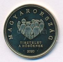 2020. 20Ft Cu-Ni "Tisztelet a hősöknek" kapszulában, mindössze 2500 darabos példányszámban...