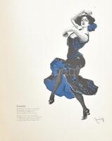 Reznicek Galante Welt: Reznicek, Ferdinand von (1869-1909): Album. München, 1902. Szecessziós színes...