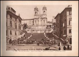 cca 1900 Roma Centoventi Tavole 120 képet tartalmazó füzet 30x20 cm