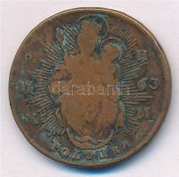 1763 PH-KM Poltura Cu "Mária Terézia" T:3 patina
Unger III.: 1270.c