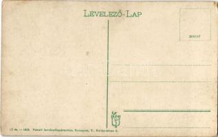 Érsekújvár, Nové Zamky; Nyitra híd. vasúti levelezőlapárusítás 12. 1916. / Nitra bridge