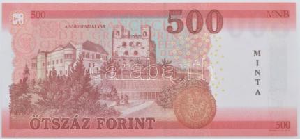 2018. 500Ft "EA 0000449" "MINTA" felülnyomással T:I
Hungary 2018. 500 Forint &q...