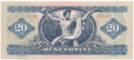 1980. 20Ft "C 103 078462" T:I
Hungary 1980. 20 Forint "C 103 078462" C:UNC
Ada...
