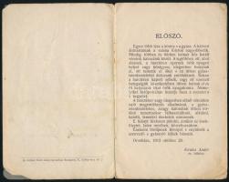1915 Bp., Hadi-temetési énekek, írta: Kovács Andor, 19p