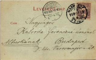 1900 Gyertyánliget, Polyana-Gyertyánliget, Kabola Polyána, Kabolapojána, Kobyletska Poliana (Máramar...