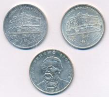 1992-1993. 200Ft Ag "MNB" (2x) + 1994. 200Ft Ag "Deák" T:2 patina, karc
Adamo F...