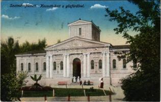 1919 Szatmárnémeti, Satu Mare; Kossuth kert, gőzfürdő / park and steam spa (Rb)