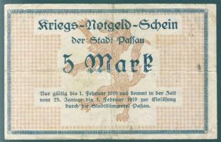 Német Birodalom/Császárság/Passau 1918. 5M T:II/III