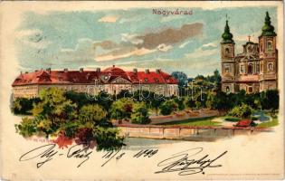 1899 (Vorläufer) Nagyvárad, Oradea; Kunstanstalt Kosmos 76. litho s: Geiger R.