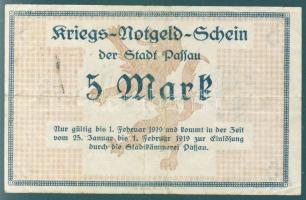 Német Birodalom/Császárság/Passau 1918. 5M T:II/III