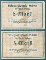 Német Birodalom/Császárság/Passau 1918. 5M (2x) T:III