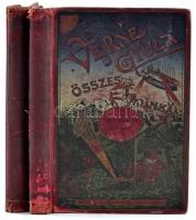 2 db megviselt Verne kötet: Rejtelmes sziget. I. hatodik kiadás. Laza kötés, címlap teteje vágott. Senki fia. Bp., é.n. Franklin. Laza kötésben, címlap teteje vágott