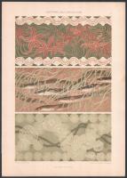 cca 1900-1910 Dekorative Vorbilder, 20 db szecessziós, historizáló és egyéb ornamentikával, illusztr...