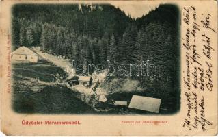 1899 (Vorläufer) Máramaros, Maramures; Erdőőri lak Máramarosban. Mayer és Berger kiadása / foresters house, forestry (EM)