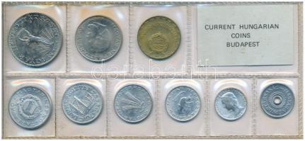 1980. 2f-10Ft (9xklf) érmés forgalmi sor fóliatokban T:1 patina
Adamo FO13