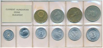1984. 2f-20Ft (10xklf) érmés forgalmi sor fóliatokban T:1 patina
Adamo FO17