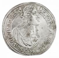 1663K-B 15kr Ag "I. Lipót" (5,92g) T:1,1-
Hungary 1663K-B 15 Kreuzer Ag "Leopold I&q...