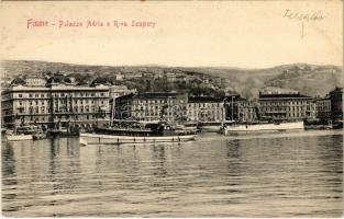 Fiume, Rijeka; Palazzo Adria e Riva Szapary