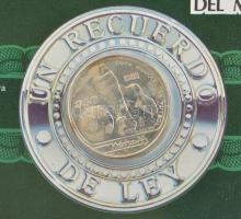 Mexikó 1985. 50P Ag "Labdarúgó Világbajnokság 1986. - Mexikó" "Tesoros del mundial&qu...