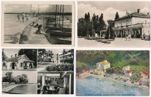 16 db VEGYES történelmi magyar város képeslap vegyes minőségben / 16 mixed historical Hungarian town-view postcards in mixed quality from the Kingdom of Hungary