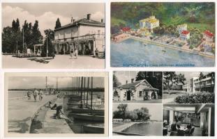 16 db VEGYES történelmi magyar város képeslap vegyes minőségben / 16 mixed historical Hungarian town...