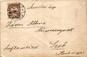 1901 Football player. Emb. litho s: Heyer (EK)