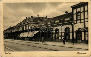 1942 Szolnok, pályaudvar, vasútállomás (EK)