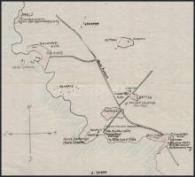 cca 1916 I. világháború, nagyrészt a tengeri fronton készült fotók 13 db fotó távoli hajók, hajó sér...