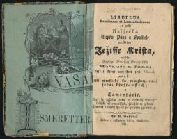 1881 Szlovák nyelvű, besztercebányai kiadású imakönvy / Slovakian prayer book. 96p.