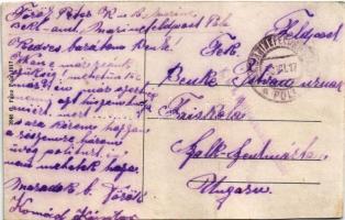 1917 Ertappen. K.u.K. Kriegsmarine Matrosen / Meglepve / Uhvaceni / Becati / WWI Austro-Hungarian Na...