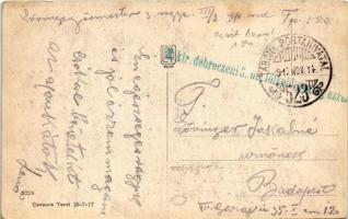 1917 Cervignano, Dono della bandiera e giuramento di Giovani Esploratori / oath of the young Italian...